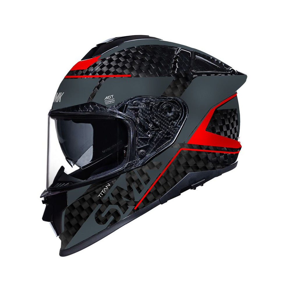 SMK Helmets TITAN CARBON HELMET - NERO
