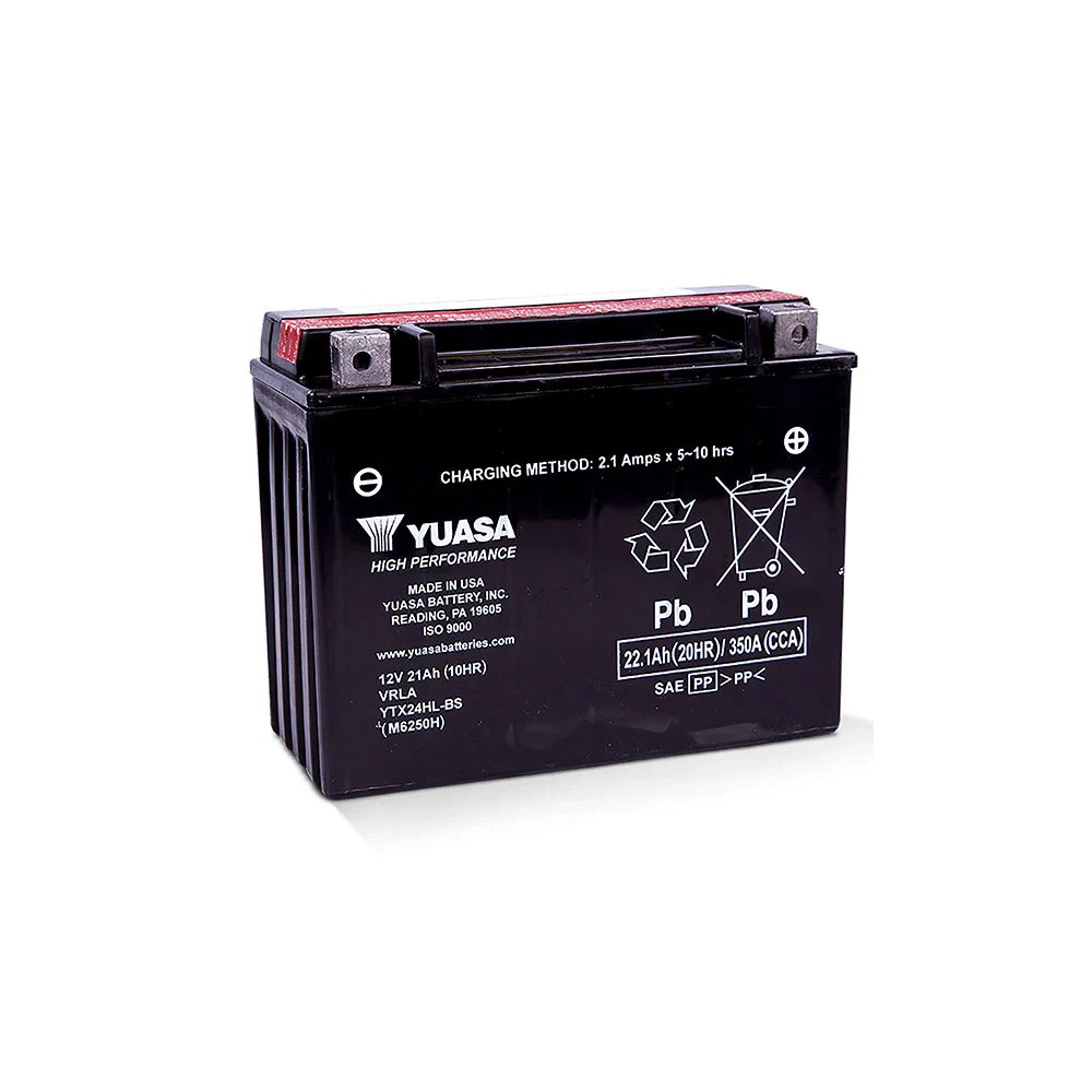 Yuasa YTX24HL-BS Motorcycle Battery