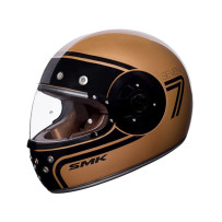 SMK Retro Helmet Number 7 Bronze